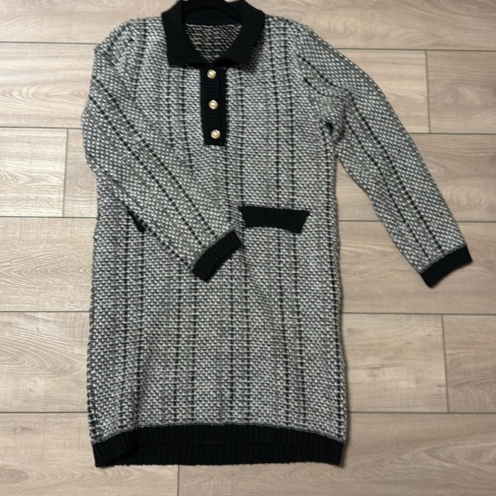 Beautiful elegant sweater dress.
